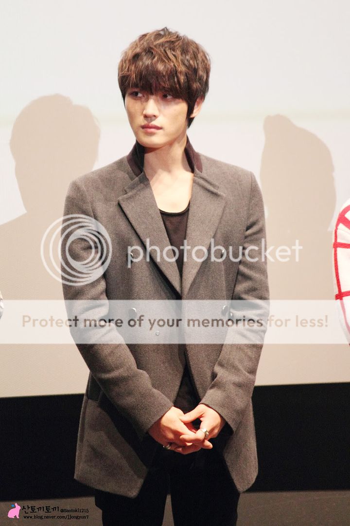 [25.11.12][Pics] Jaejoong - “Code Name Jackal” Stage Greeting (Day 6)   S81