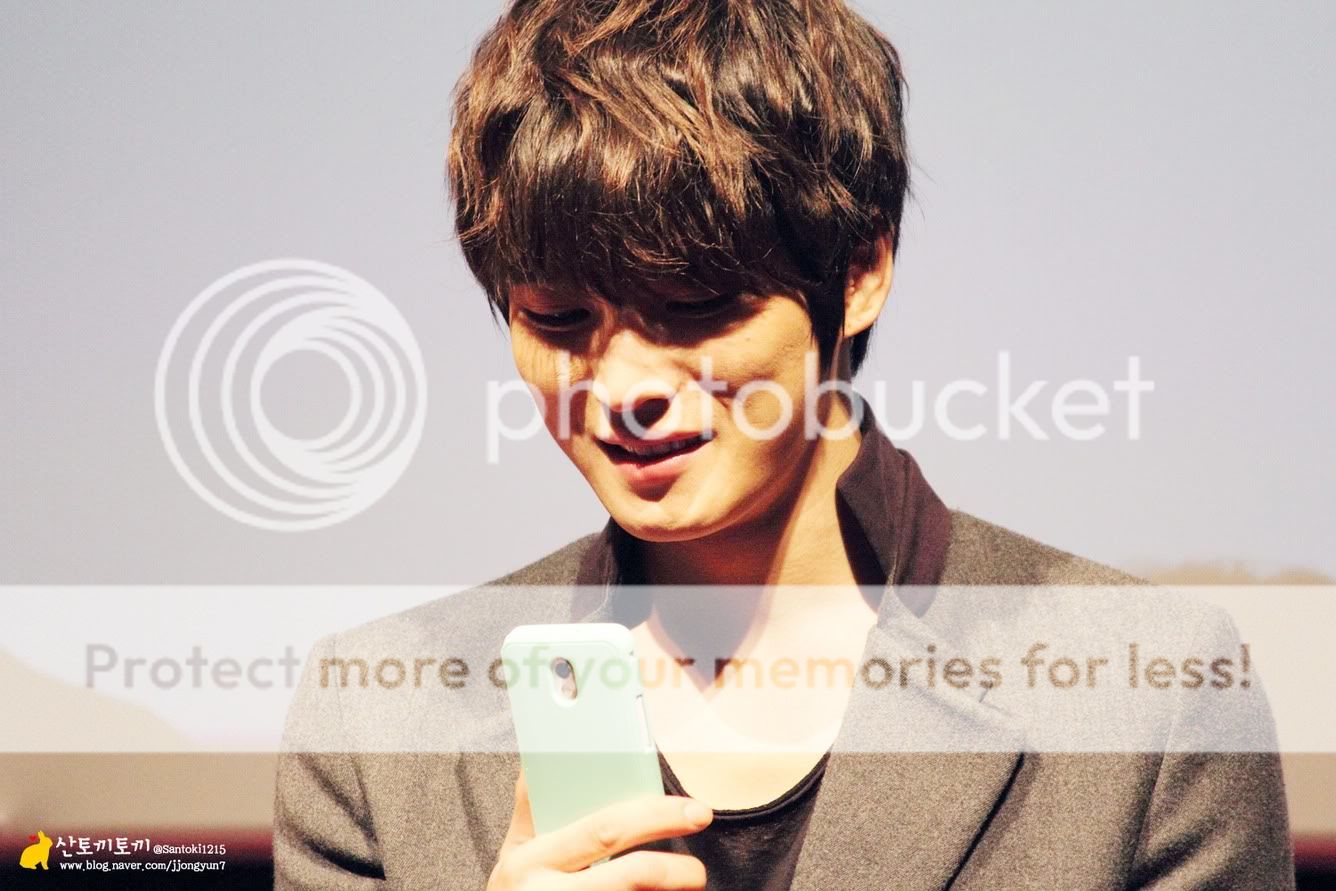 [25.11.12][Pics] Jaejoong - “Code Name Jackal” Stage Greeting (Day 6)   S92