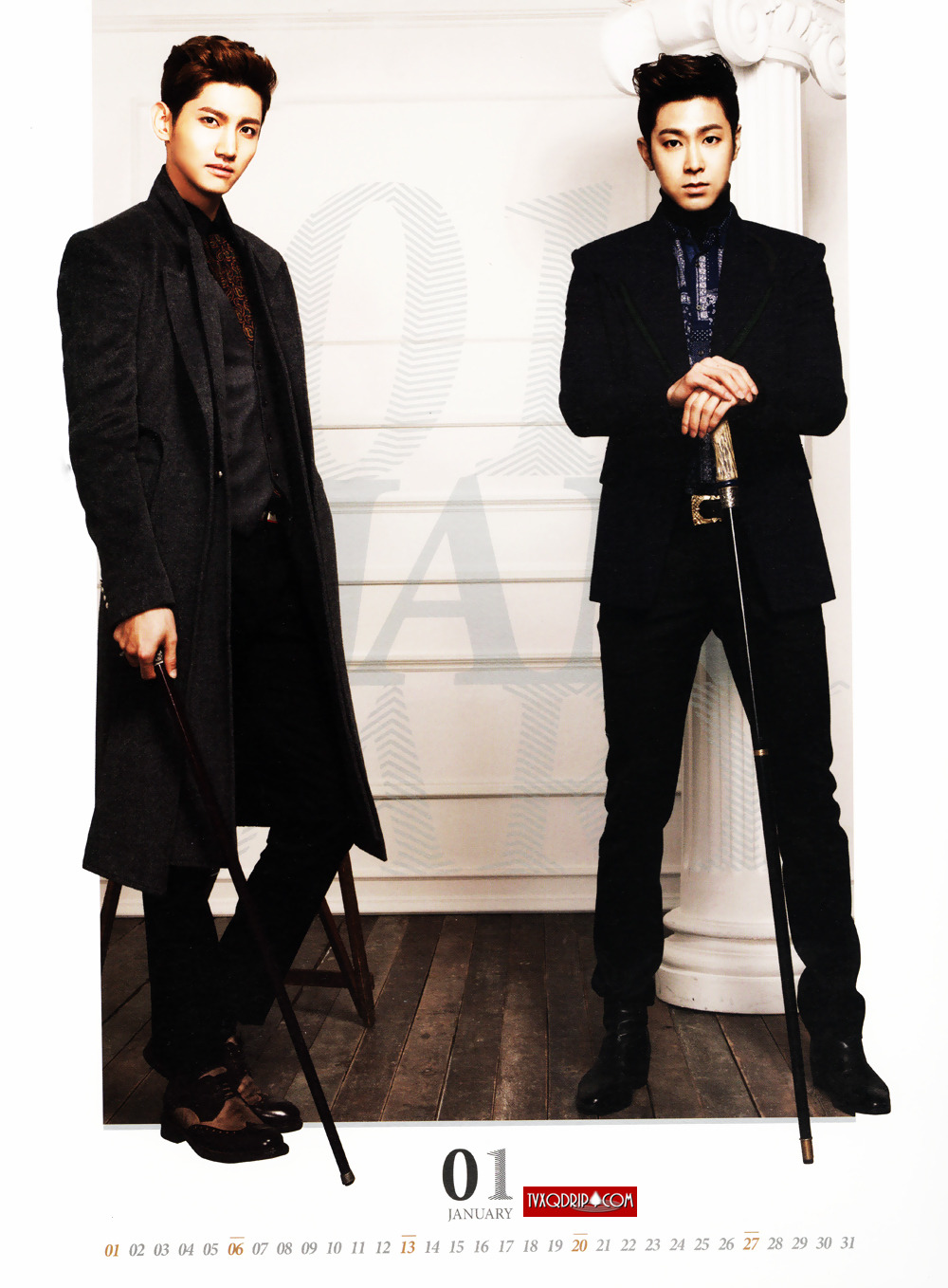 [23.12.12][Pics] TVXQ - 2013 Official Calender 002-2