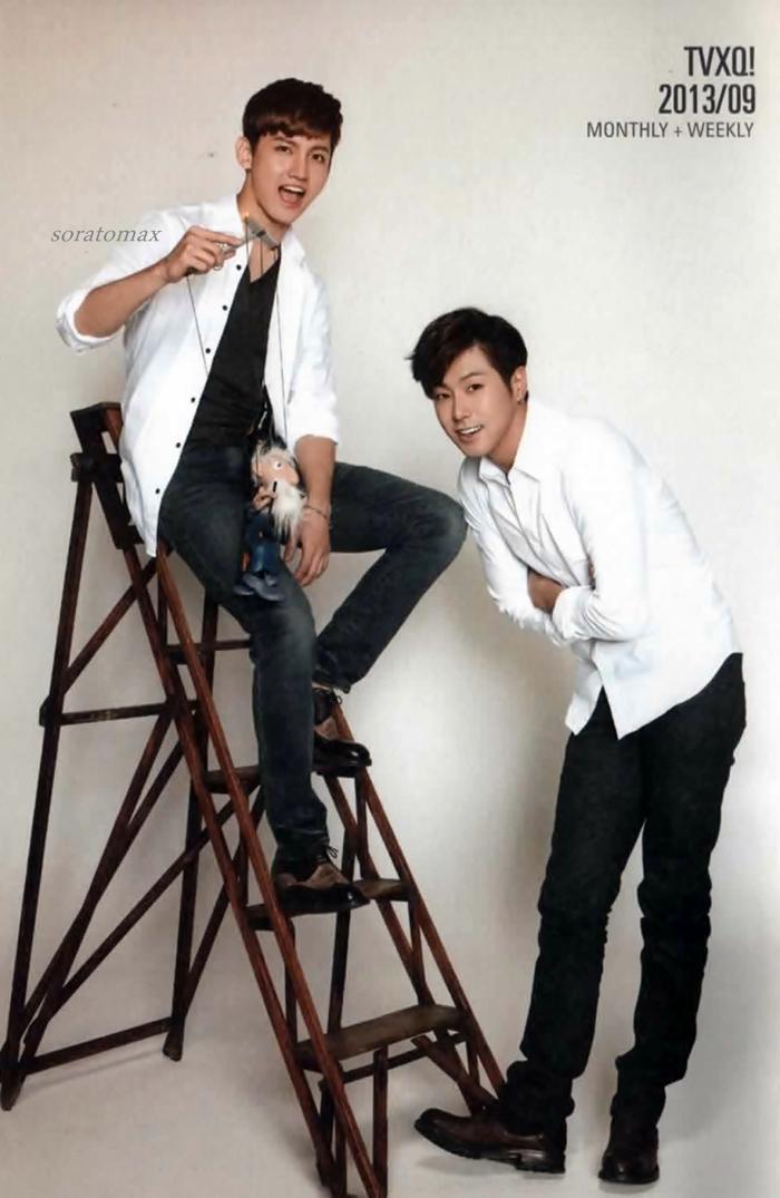 [29.12.12][Pics] TVXQ - TVXQ 2013 Diary 6ca54c3fgw1e0f6gpt21xj