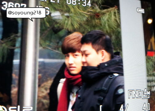 [21.12.12][Pics] Changmin - KBS Building for Music Bank S1-3