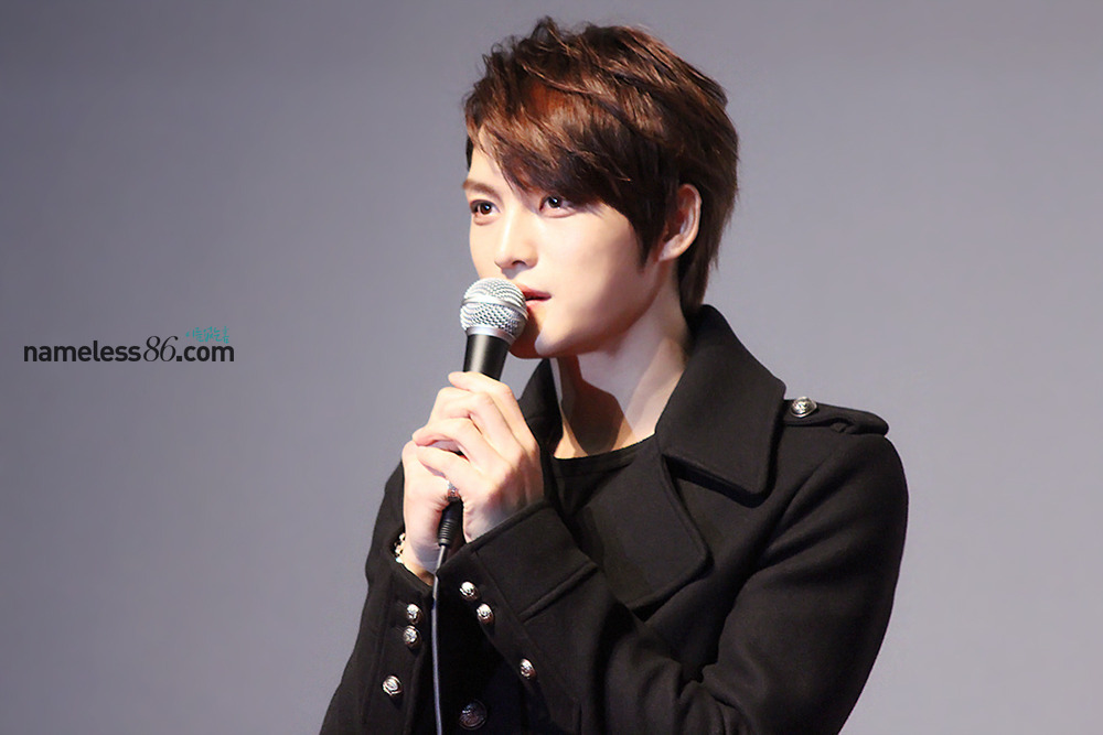 [30.11.12][Pics] Jaejoong - “Code Name Jackal” Stage Greeting (Day 7)   003