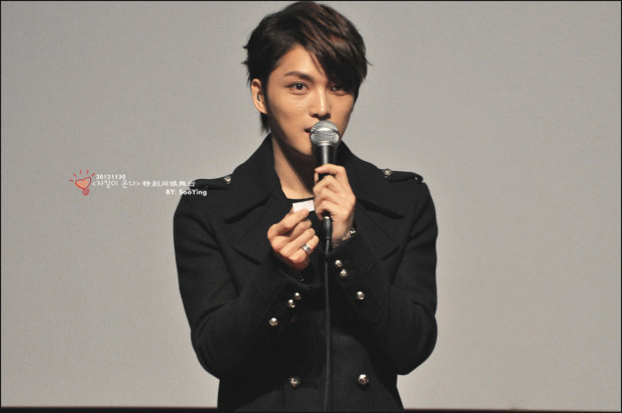 [30.11.12][Pics] Jaejoong - “Code Name Jackal” Stage Greeting (Day 7)   783f8d35e5dde711b976da11a7efce1b9c16610a