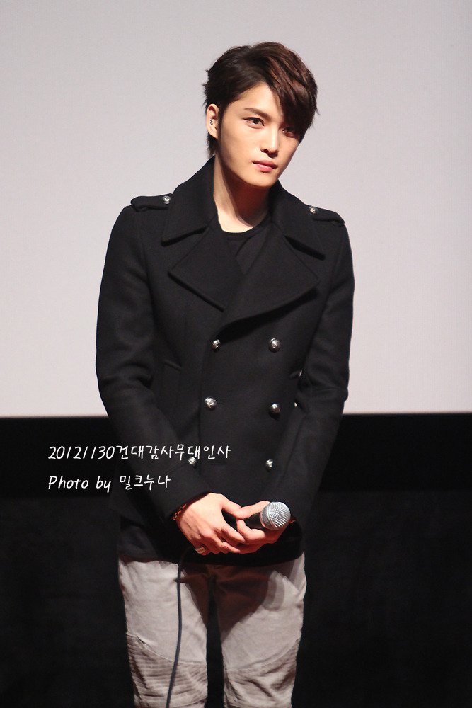 [30.11.12][Pics] Jaejoong - “Code Name Jackal” Stage Greeting (Day 7)   M8ovo