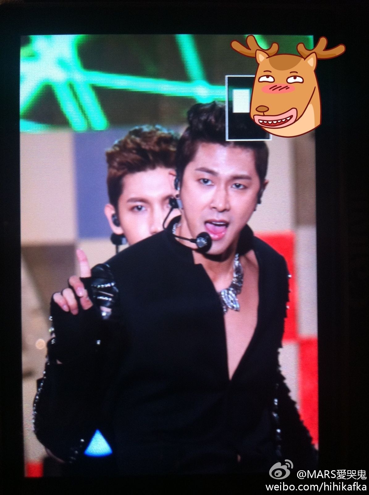 [13.10.12][Pics] YunHo - Music Core Kpop Concert Mr2-2