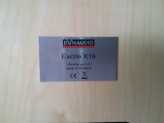 Dynaudio Excite X16. (SOLD) DynaudioExciteX16M-1