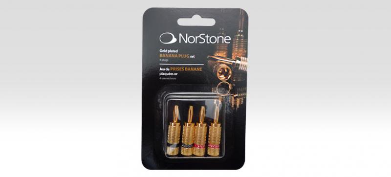 NorStone Gold-Plated Banana Plug (SOLD) Norstone-GOLDPLATED-PKG