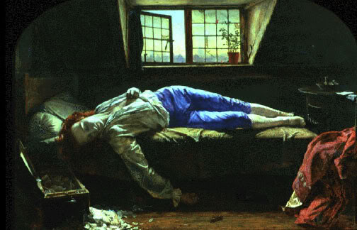 [Art] Photos, dessins, arts graphiques etc. Wallis_Mort_de_chatterton_Meredith