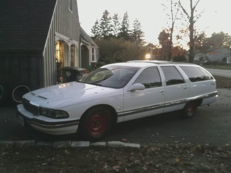 So the wheels on my SS got stolen today! IN MY GARAGE! Snowshoes2