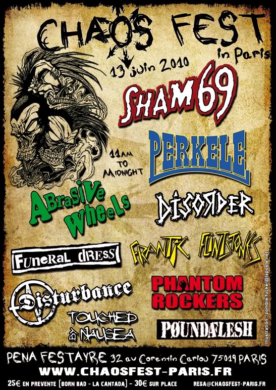 13/06 PARIS CHAOS FEST avec DISORDER/PERKELE/SHAM69/ABRASIVE Chaosfest_fly-1