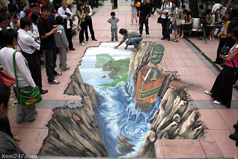 3D đường phố  :1:  3d_chalk_art_001