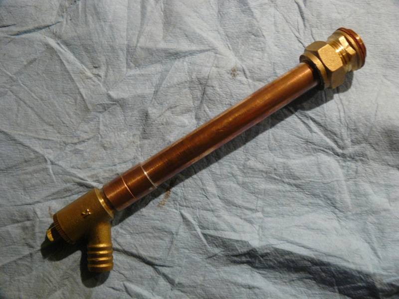 My 2nd project - Wolseley WD2. Pipe1