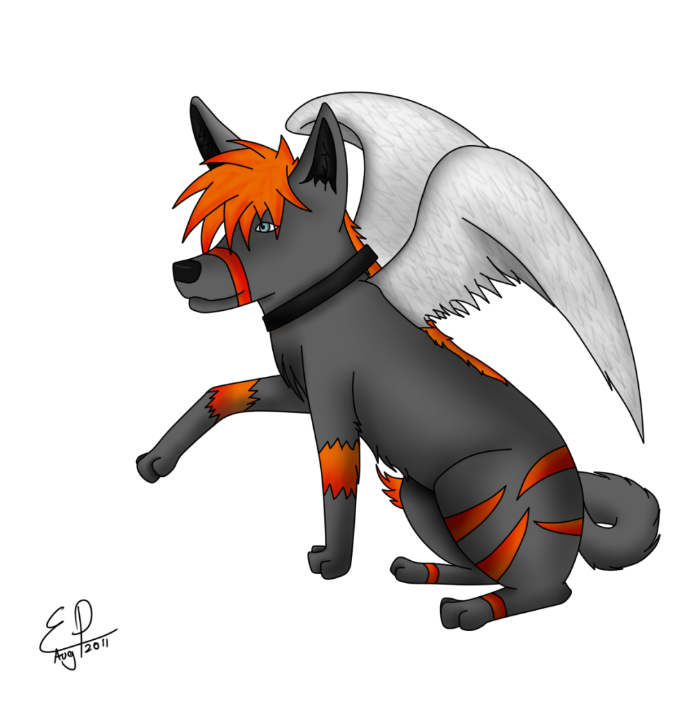 Umbreonfreak24´s Art WingedWolf-1