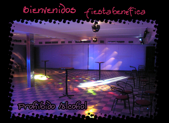 Fiesta benéfica.  Fiesta