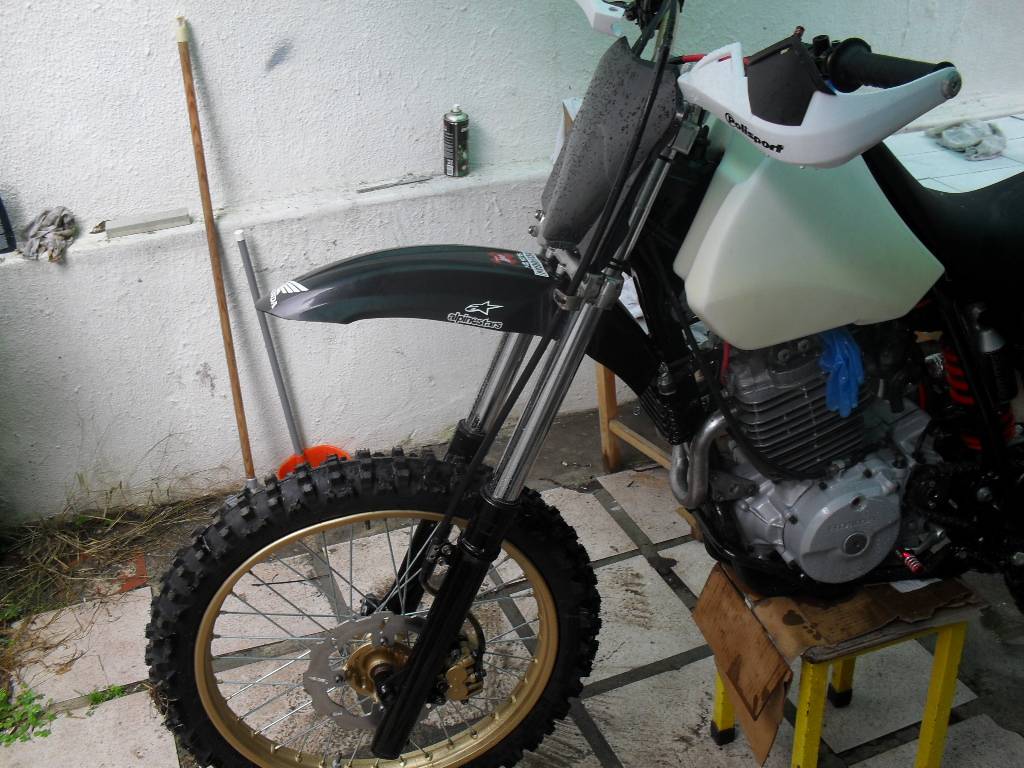 Reparação Total, Modificações e Adaptacões - XR600  - Página 3 SDC100313