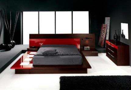 The Guest Bedroom Red-and-black-bedroom-design-ideas-1