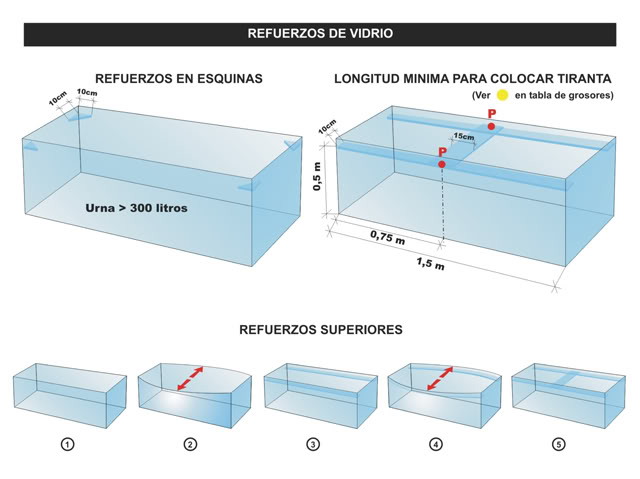 VIDRIO PARA ACUARIO-TIPOS Y ESPESOR ADECUADO Urna-19