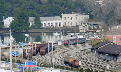 Željezničke pruge u Istri KolodvorPula