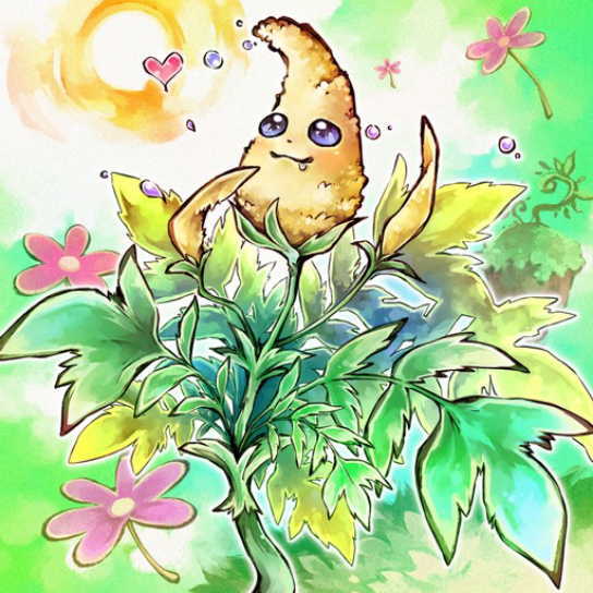 Akina card collection DT08-JP030-NaturiaRagweed