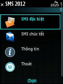 Phần mềm SMS 2012 "tin nhắn ký tự đẹp" năm mới Sms1