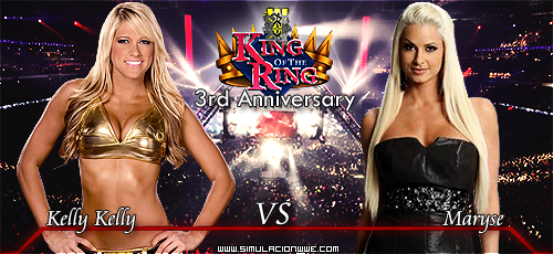 King of the Ring: S-WWE 3rd Anniversary (22-05-11) KellyVsMaryse