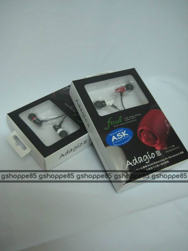 Final Audio Design Adagio III Rich Bass Dynamic IEM (New) ADAGIOIIIPIC02