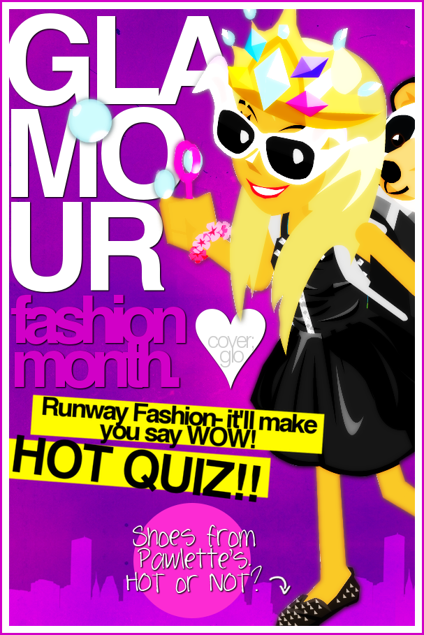 ♥ { GLAMOUR ; Issue 6 } FΔSHIΘN month. Cover-1