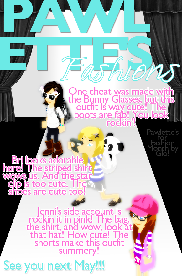 ♥ { GLAMOUR ; Issue 6 } FΔSHIΘN month. Pawlettes