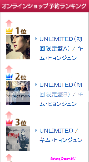 [1st Japanese Full Album] Unlimited - Page 3 UNLIMITEDRanked123onShinSeiDoOnlineDailyRanking03122012