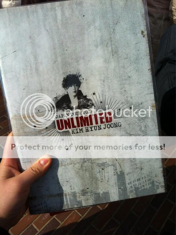 Kim Hyun Joong Japan Tour 2013 "UNLIMITED" UNLIMITEDTourPamphlet1