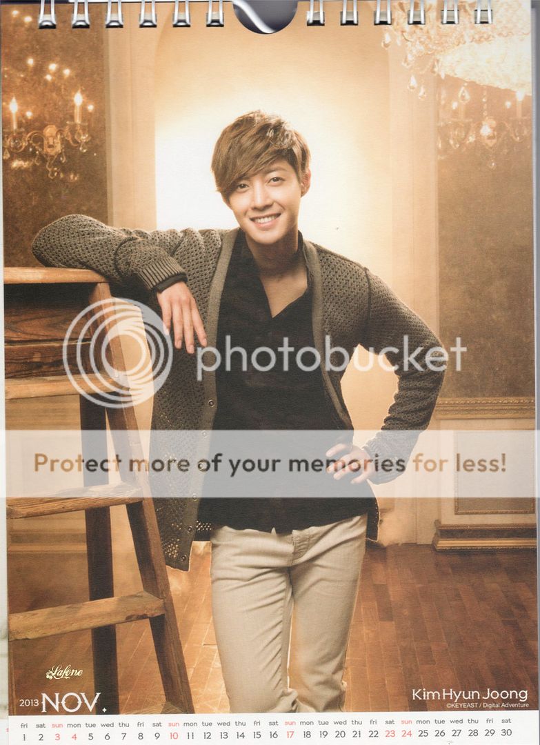 Kim Hyun Joong DATV Calendar 2013 O0800110412230006731