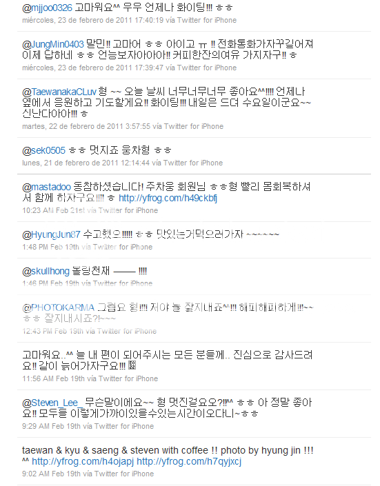 [trans+fotos] HyungJun, JungMin y KyuJong en Twitter (18/19/20/21/22/23/24/25.2.11) Kyuuu3