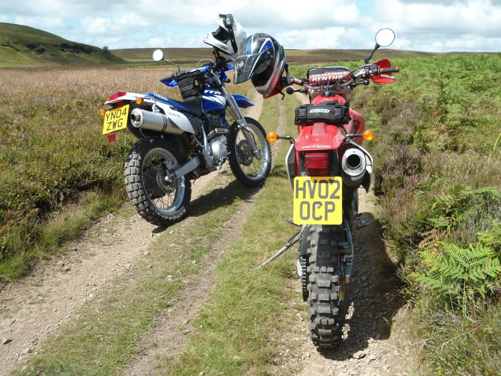 Big trail bike, trial run last Sunday Duelsport020