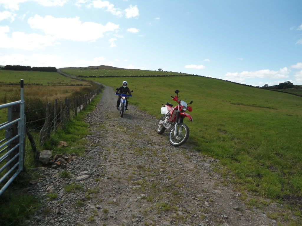 Big trail bike, trial run last Sunday Duelsport039