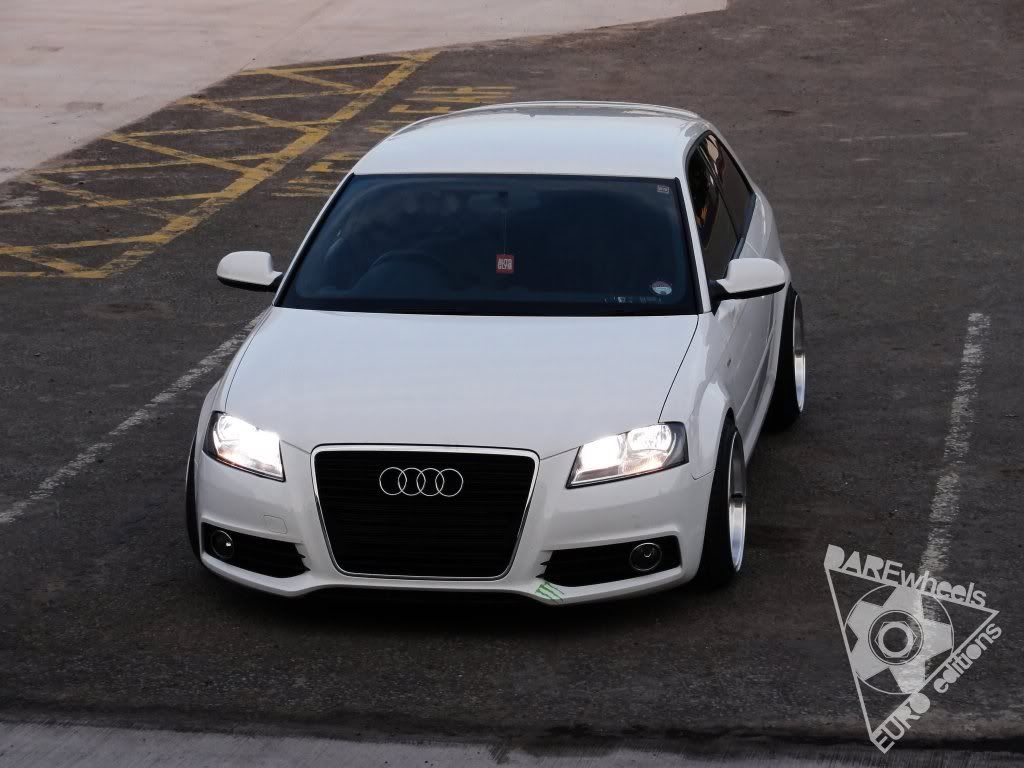 Audi A3 South Wales Slammedangleview