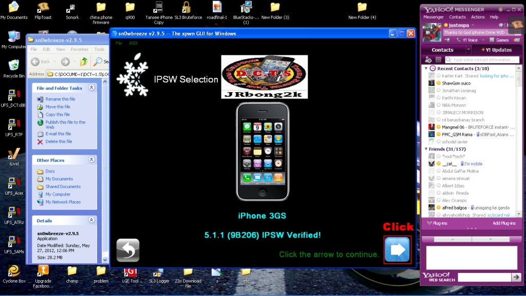  iPhone 3gs hang in logo old v4.1/upgrade 5.1.1/unlock by ultra-snow done 5-1