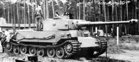 FoW: bouwen van 653. schwere panzerjager abteilung Porschetigerprototype