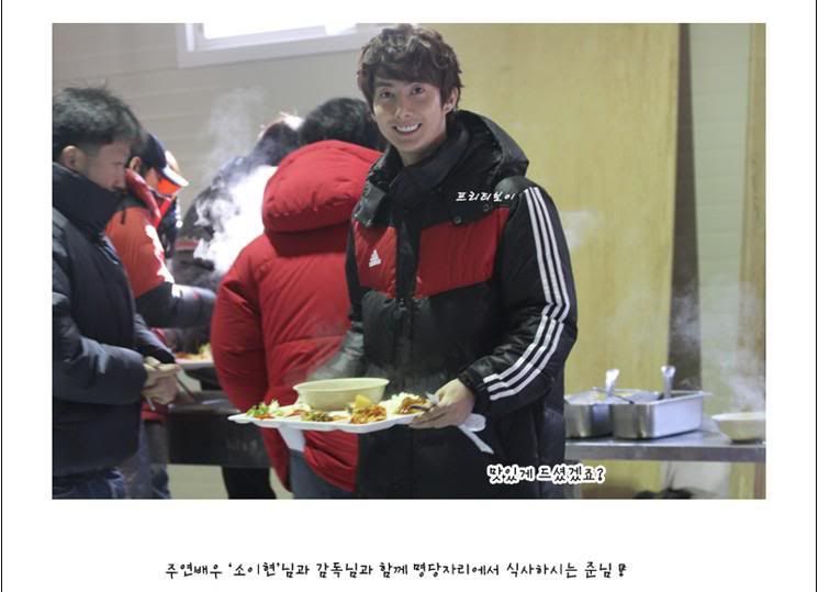 [HJB] Comida enviada por las fans para el staff de KBS "Glowing She" Drama  Fs1