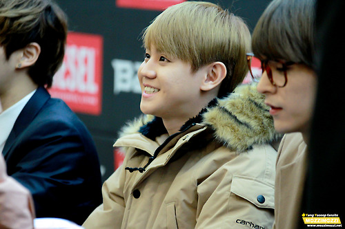 [PICS+GIFS] [27.11.12] Yoseob @ Diesel Fan Signing  Tumblr_me5ikuOLzv1rq0dcro3_500