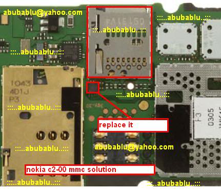 nokia c2-00 all solution here Mmc-1