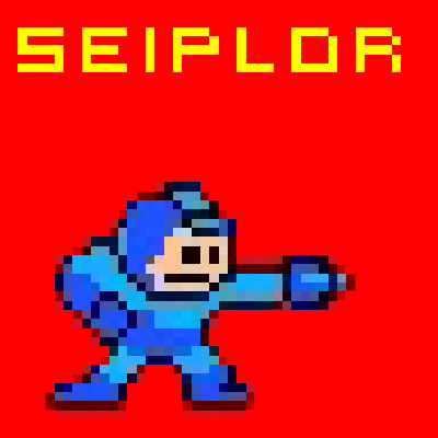 Mi primer dibujo en 8 bits Megaman