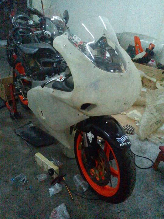 Aprilia RS125'97 Convert to GP1 Fairings G6