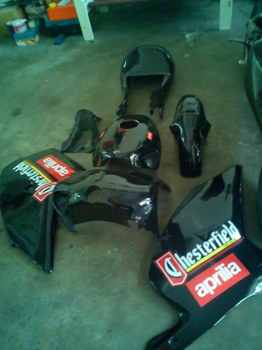 Aprilia RS125'97 Convert to GP1 Fairings T9