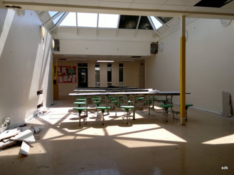 Westlands school , Norton . May 2012 . Saltergill schools successor 220520126770