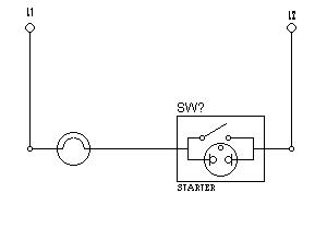 ALTAR CANDLE using AC source. Bulbstarter