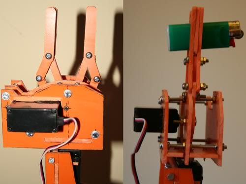 Robotic Arm Gripper Dettaglio-pinza