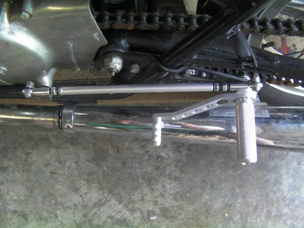 Cafe Racer Rear Sets