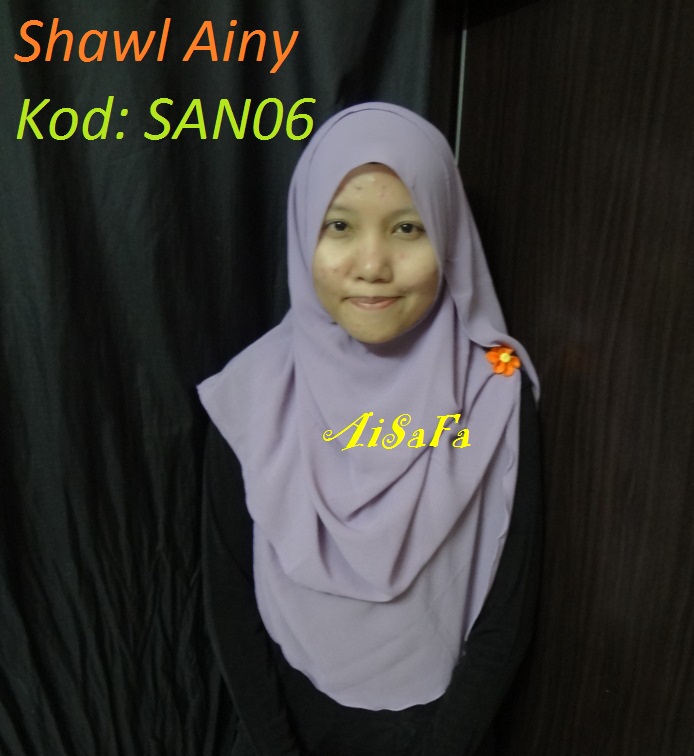  Tudung bawal 60",Shawl Labuh,Inner neck berdagu,stokin..Borong dan Runcit~ SAN06_zpsab1caccd