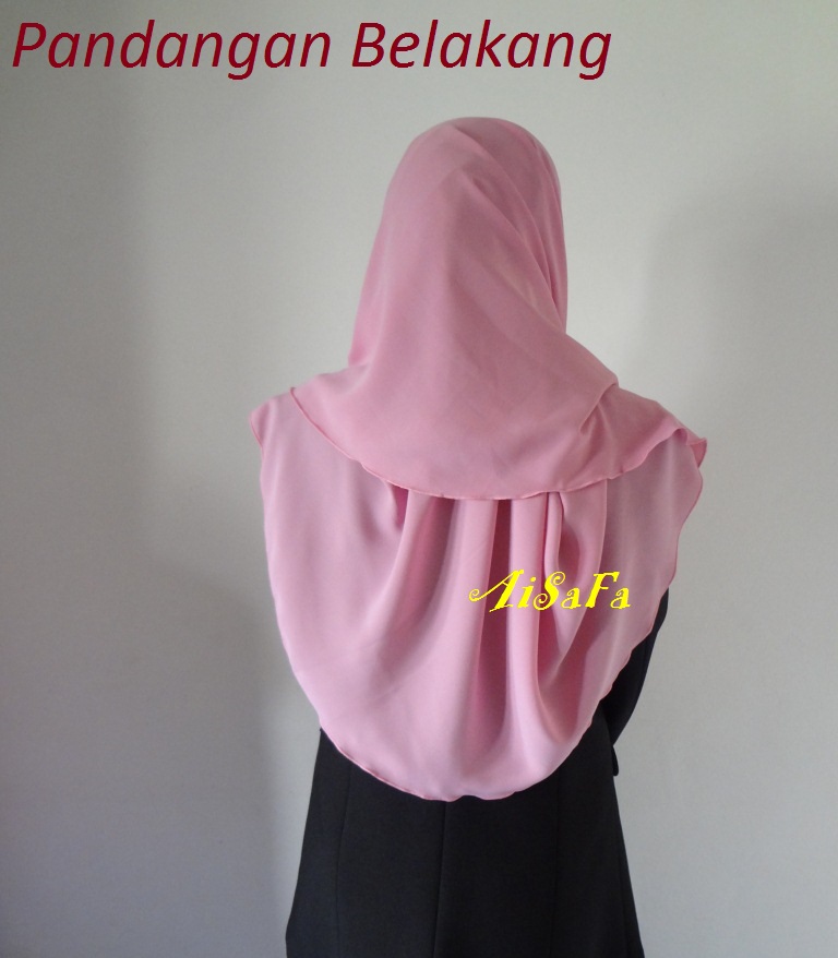  Tudung bawal 60",Shawl Labuh,Inner neck berdagu,stokin..Borong dan Runcit~ Back_zpscfca6e7d