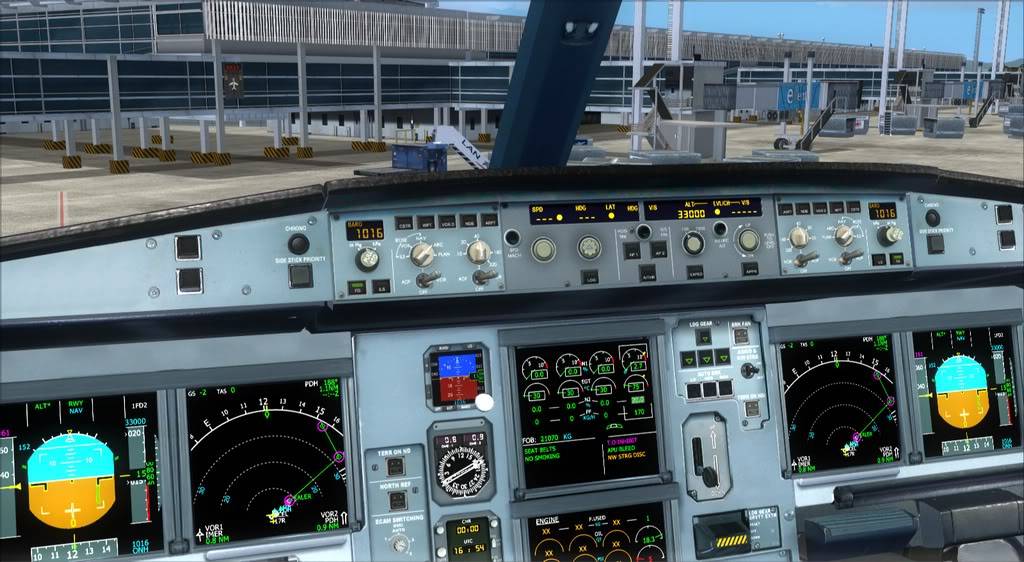 Santiago del Chile - Buenos Aires - LAN A340 Fsx2012-01-2317-01-06-97